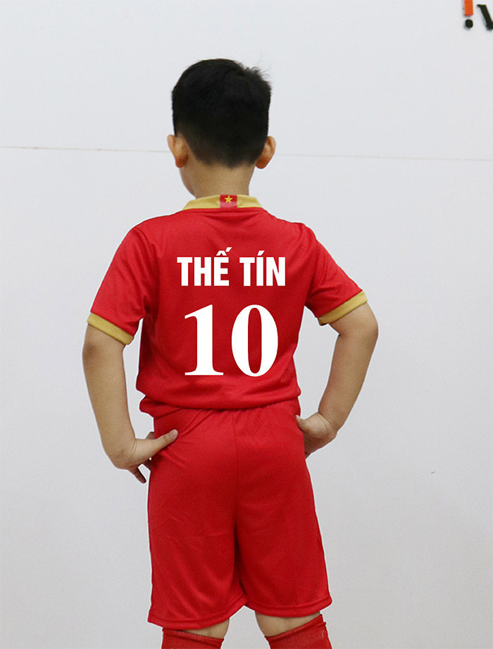 In áo bóng đá Số 10 Thế Tín | In ao bong da
