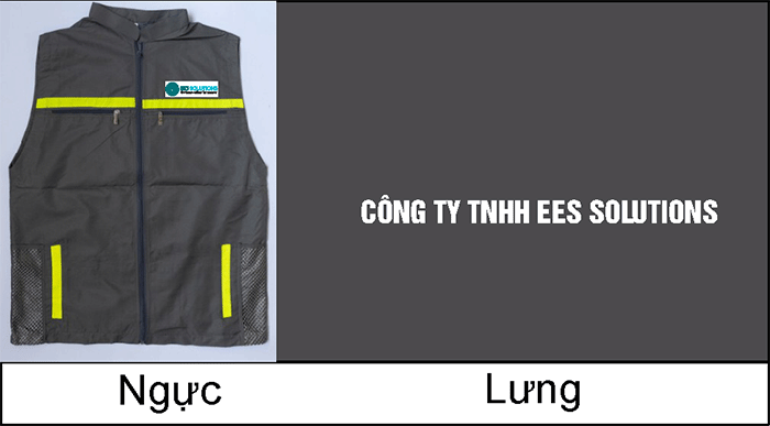 In áo gile Công ty TNHH EES Solutions | In ao gile dong phuc