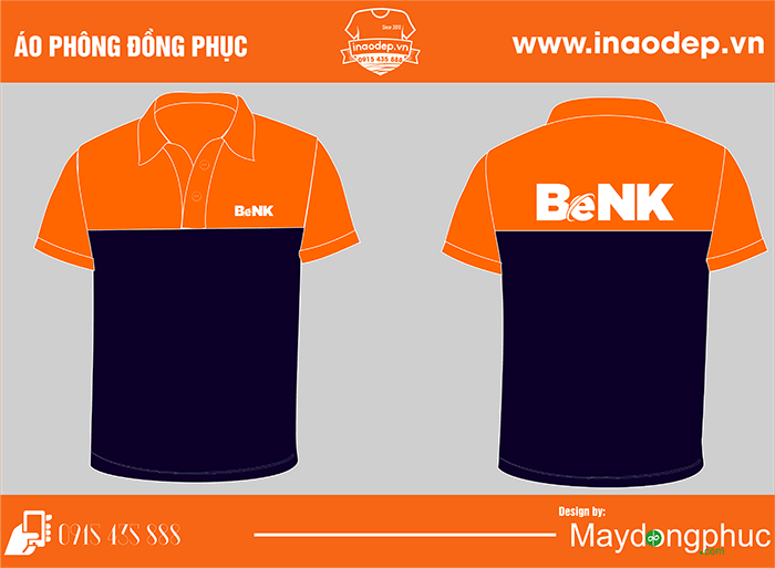 In áo phông Công ty BeNK | In ao phong dong phuc