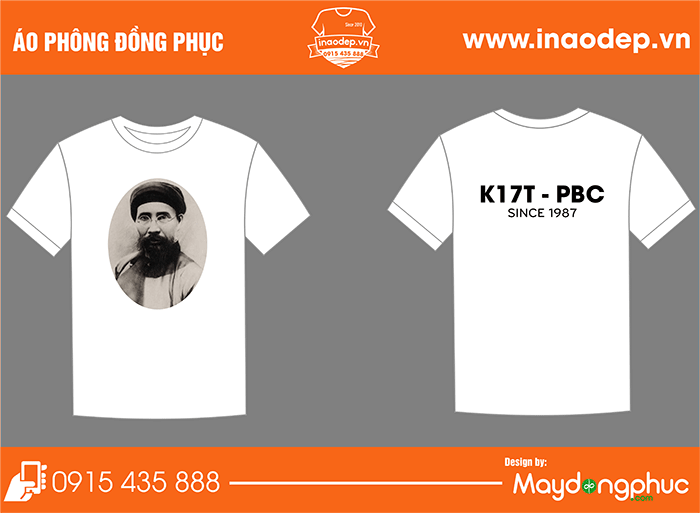 In áo phông K17T - PBC since 1987 | In ao phong dong phuc