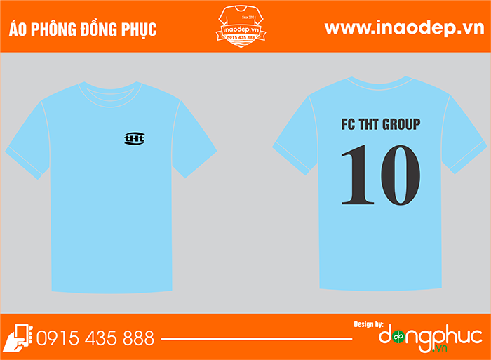 In áo đồng phục FC THT Group | In ao cong ty