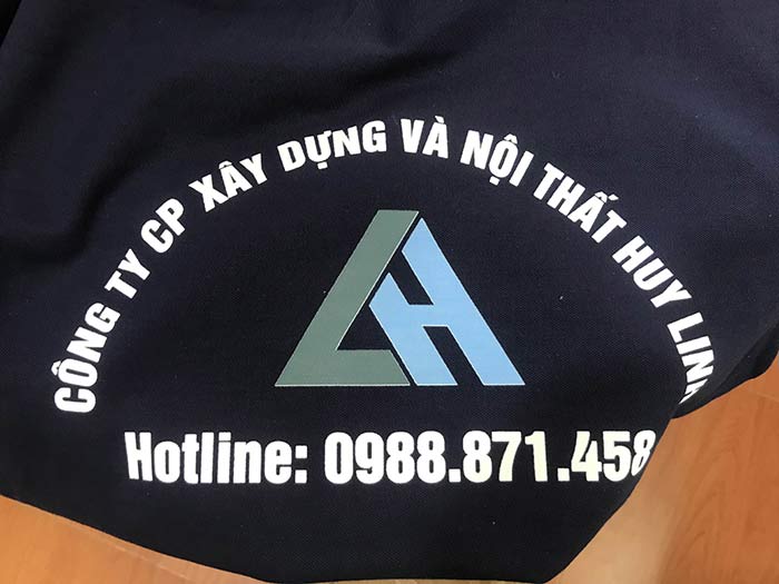 In áo phông Công ty cổ phần Xây dựng và nội thất Huy Linh | In ao phong dong phuc