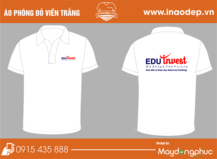 In áo phông Quỹ đầu tư giáo dục Edu invest Holdings | In ao phong dong phuc