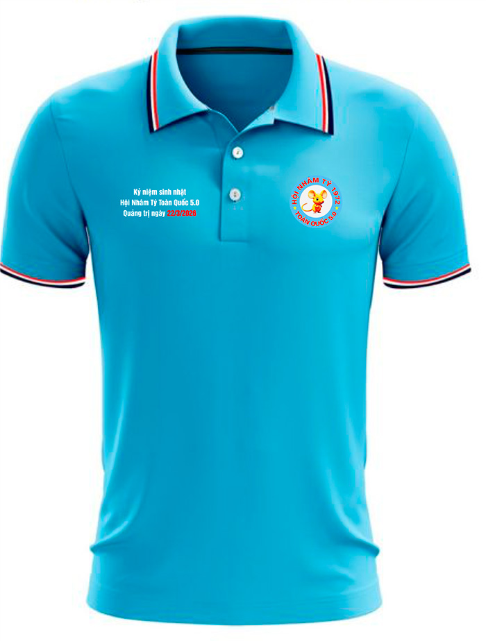 In áo phông Hội Nhâm Tý 1972 - Toàn quốc 5.0 - Quảng Trị ngày 22/3/2026 | In ao phong dong phuc