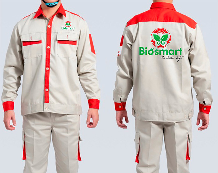 In đồng phục bảo hộ BioSmart | In dong phuc bao ho
