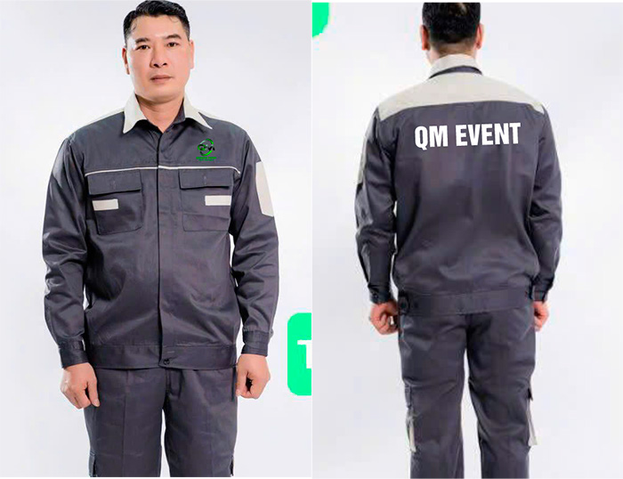 In đồng phục bảo hộ Công ty Quang Minh Event | In dong phuc bao ho