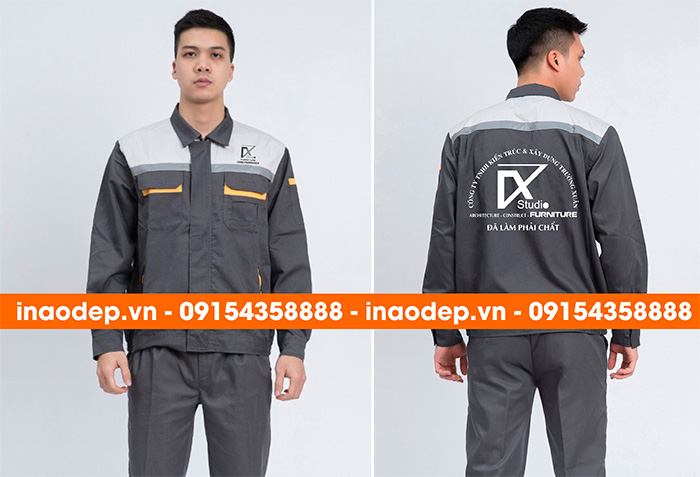 In đồng phục bảo hộ Công ty TNHH Kiến trúc & Xây dựng Trường Xuân | In dong phuc bao ho