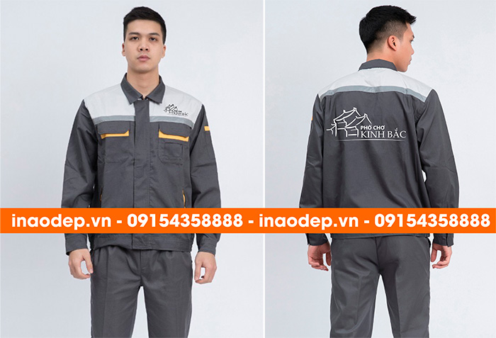 In đồng phục bảo hộ Phố Chợ Kinh Bắc | In dong phuc bao ho