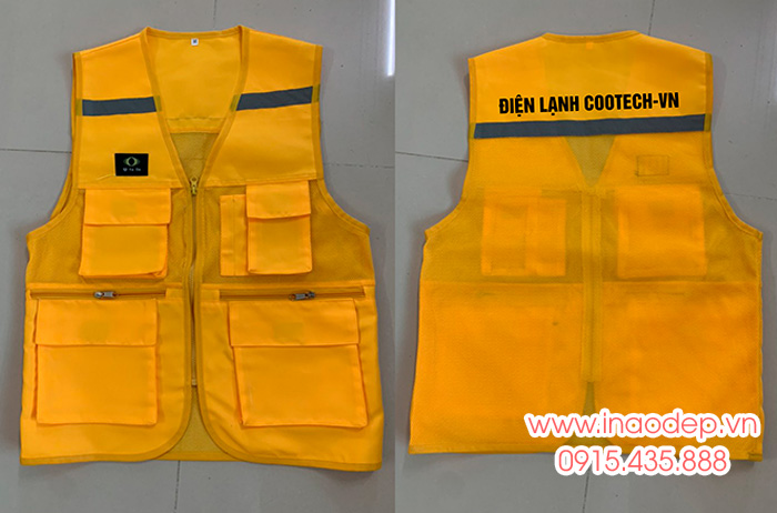 In áo gile Công ty Điện lạnh Cootech-vn | In ao gile dong phuc