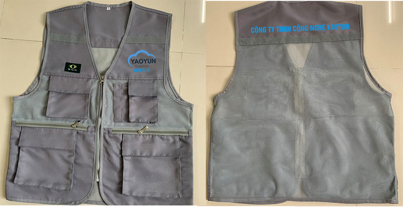 In áo gile Công ty TNHH Công nghệ Yaoyun | In ao gile dong phuc