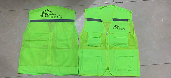 In áo gile lưới Phố chợ - Kinh Bắc | In ao gile dong phuc