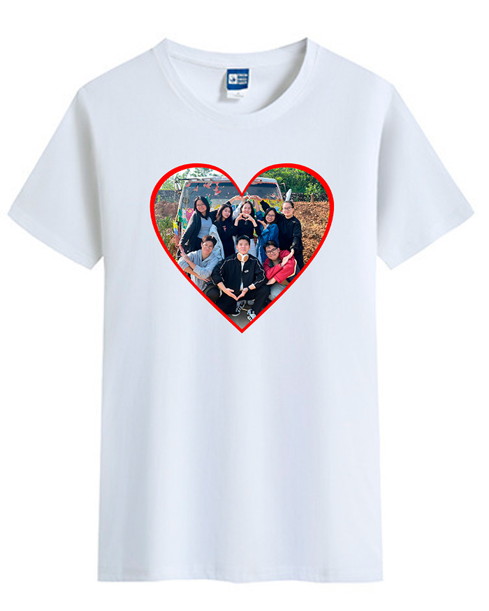 In ảnh nhóm lên áo | In ao phong dong phuc