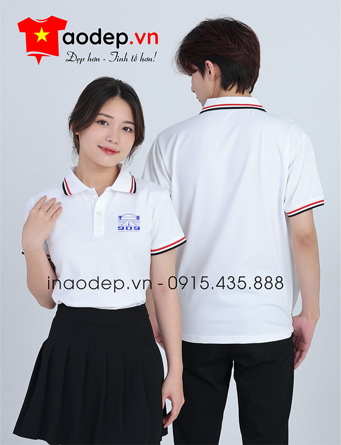 In áo phông Công ty TB 909 - Number 909 Joint Stock Company | In ao phong dong phuc