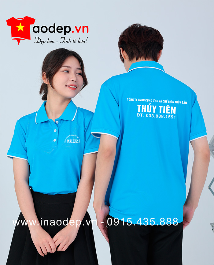 In áo phông Công ty TNHH Cung ứng và chế biến thủy sản Thủy Tiên | In ao phong dong phuc