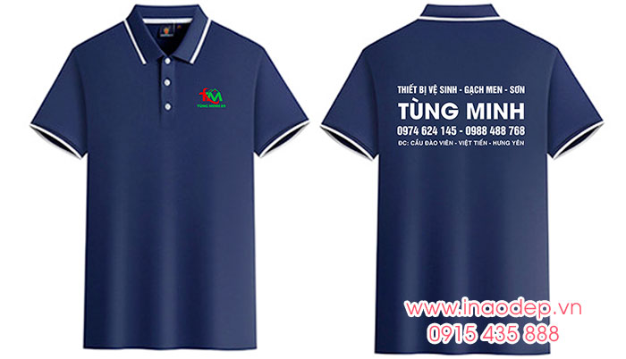 In áo phông Cửa hàng Gạch ốp lát Tùng Minh 89 | In ao phong dong phuc
