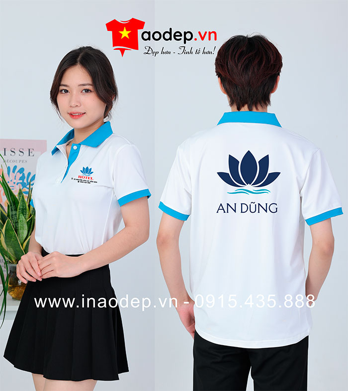 In áo phông Khách sạn An Dũng | In ao phong dong phuc