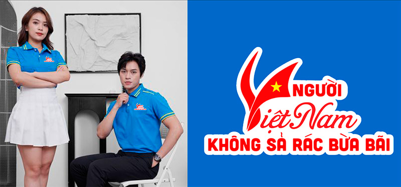 In áo phông Người Việt Nam Không sả rác bừa bãi | In ao phong dong phuc