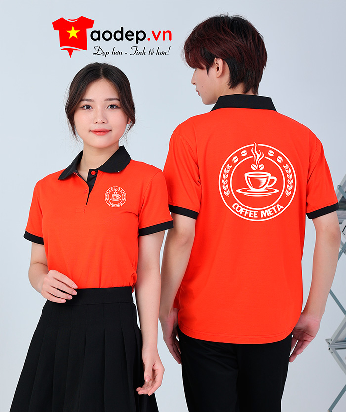 In áo phông Quán Coffee Meta | In ao phong dong phuc