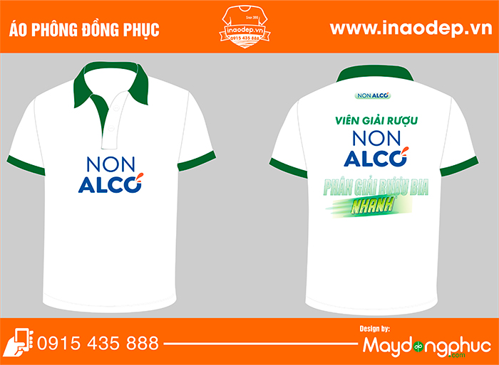 In áo phông Viên giải rượu Non Alco | In ao phong dong phuc