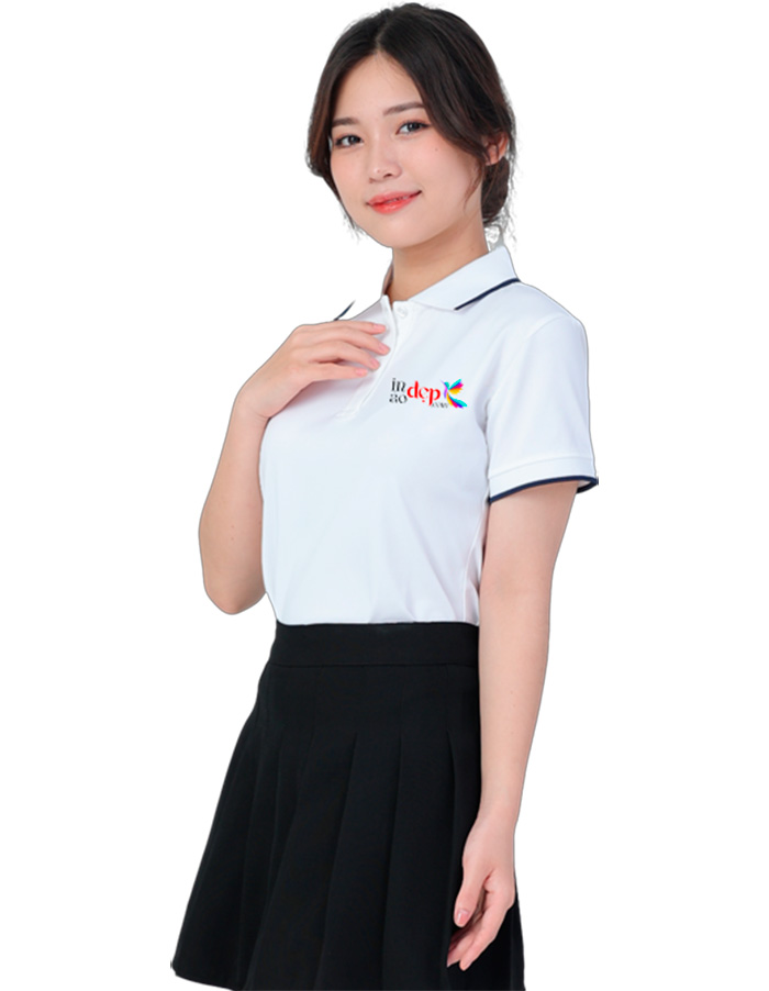 In áo phông đồng phục Inaodep.com màu trắng | In ao phong dong phuc