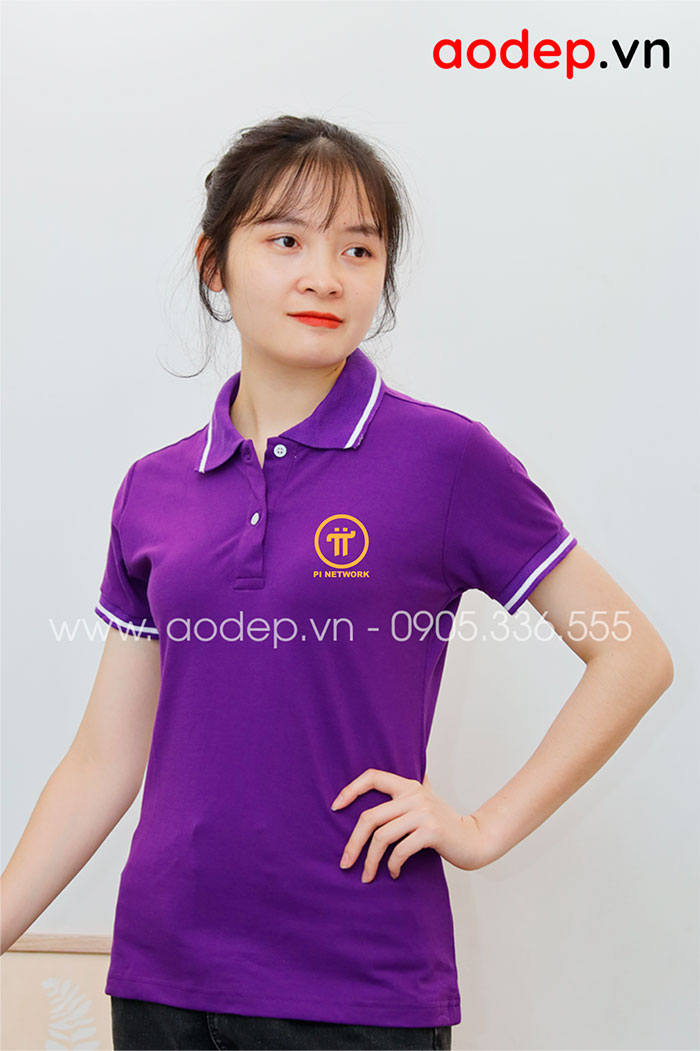 In áo phông đồng phục PI Network | In ao phong dong phuc