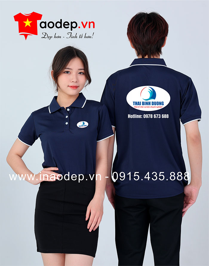 In áo phông đồng phục Thai Binh Duong | In ao phong dong phuc