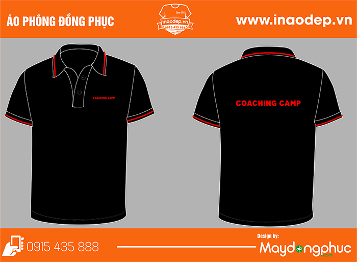In áo phông đồng phục Coaching Camp | In ao phong dong phuc