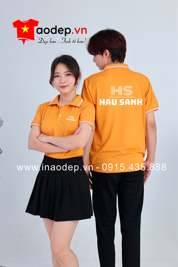 In áo phông Công ty Hau Sanh HS | In ao phong dong phuc