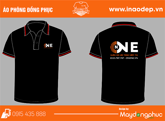 In áo phông Công ty OnOne.vn | In ao phong dong phuc