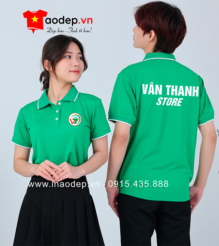 In áo phông đồng phục Vân Thanh Store | In ao phong dong phuc