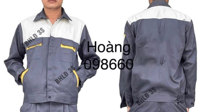 In đồng phục bảo hộ Công ty BHLĐ 3S Hoàng | In dong phuc bao ho