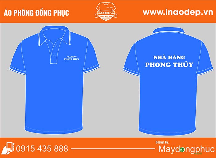In áo phông nhà hàng Phong Thúy | In ao phong dong phuc