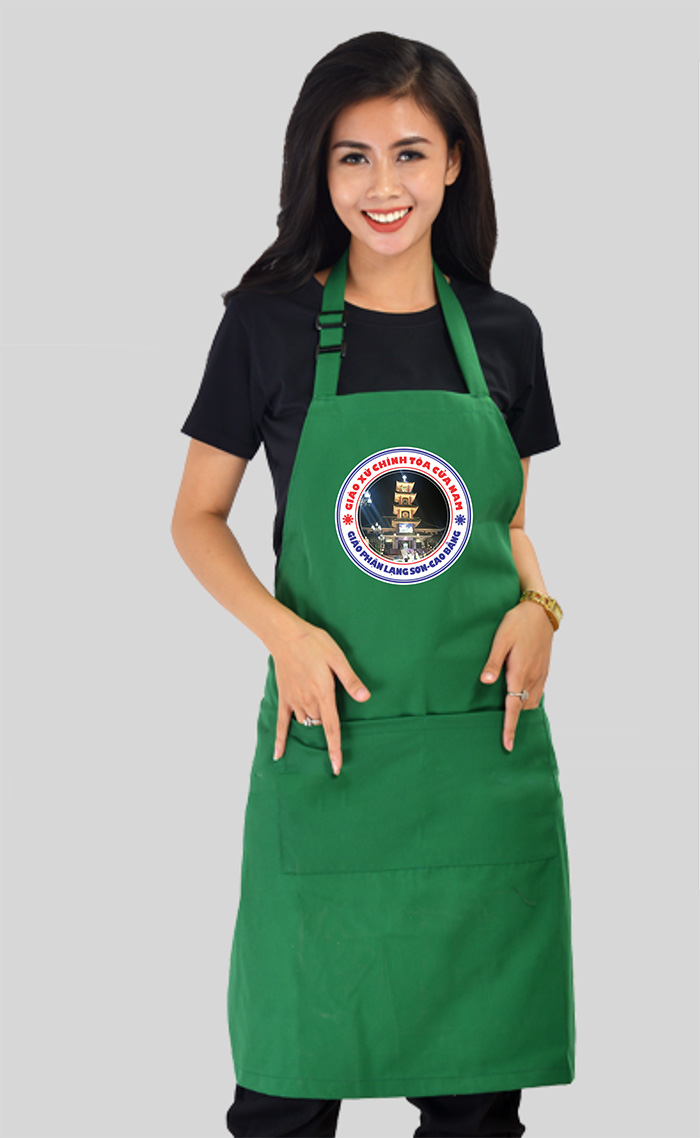 In tạp dề Giáo xứ Chính tòa Cửa Nam - Giáo phận Lạng Sơn - Cao Bằng | Tap de dong phuc