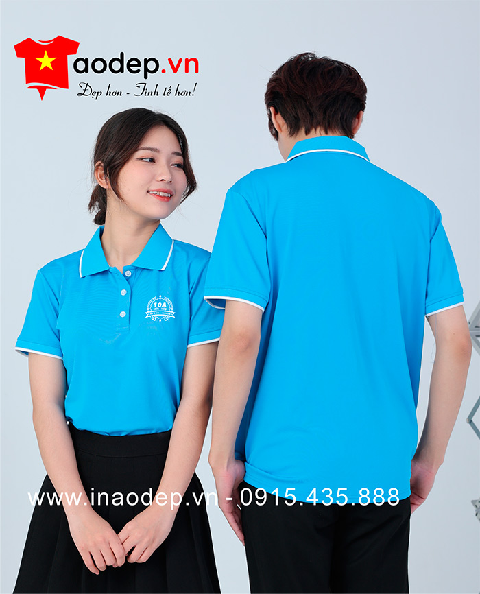 In áo Lớp 10A Cấp 3 Hằng Hóa 1 | In ao phong dong phuc