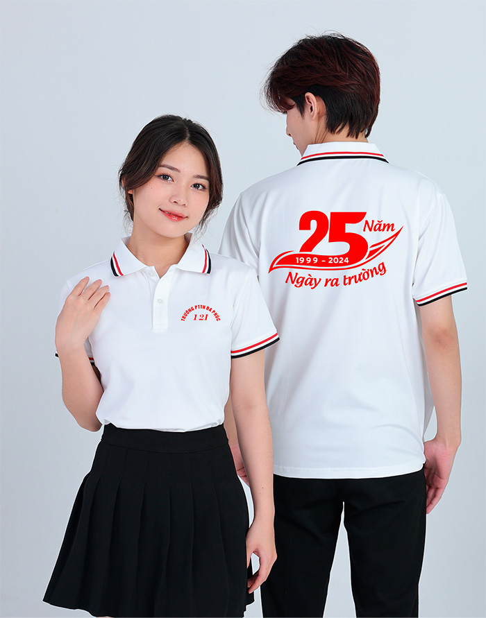 In áo Lớp 12I Trường THPT Đa Phúc 25 năm Ngày ra trường | In ao phong dong phuc