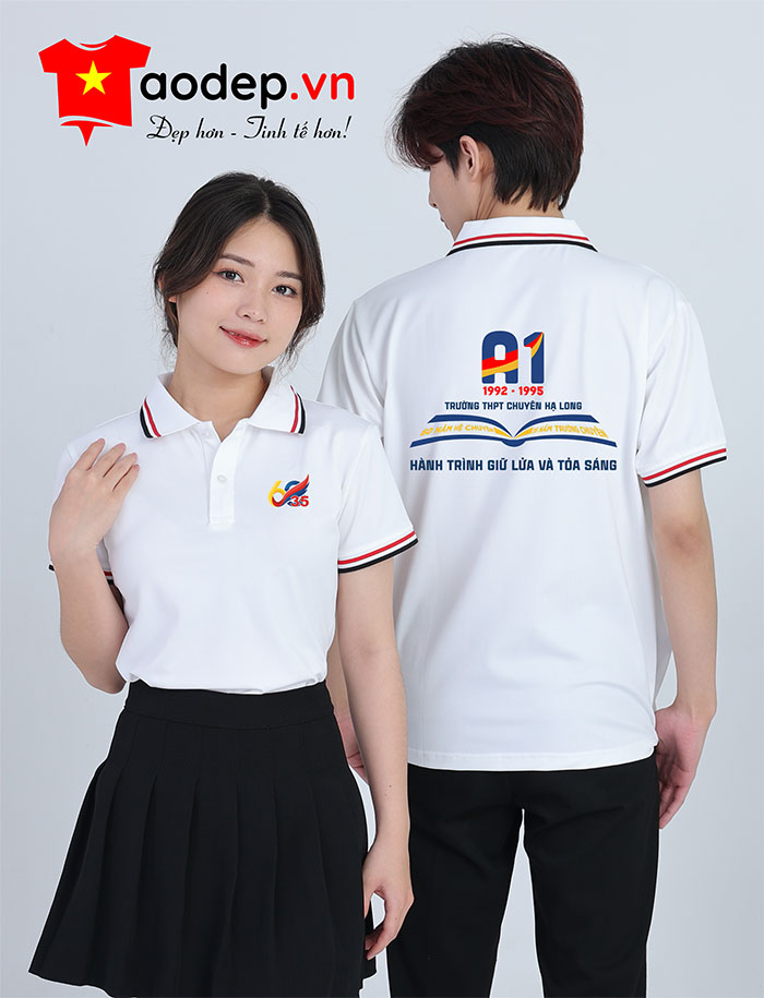 In áo Lớp A1 Trường THPT Chuyên Hạ Long 1992-1995 - Hành trình giữ lửa và tỏa sáng | In ao phong dong phuc