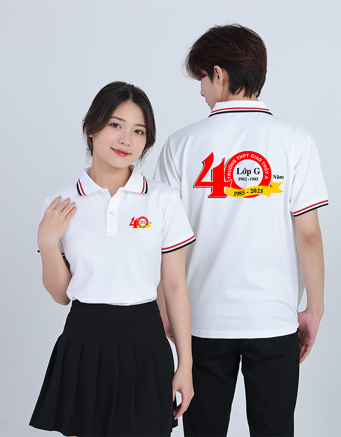 In áo Lớp G Trường THPT Giao Thủy A niên khóa 1982-1985 kỉ niệm 40 năm  | In ao phong dong phuc