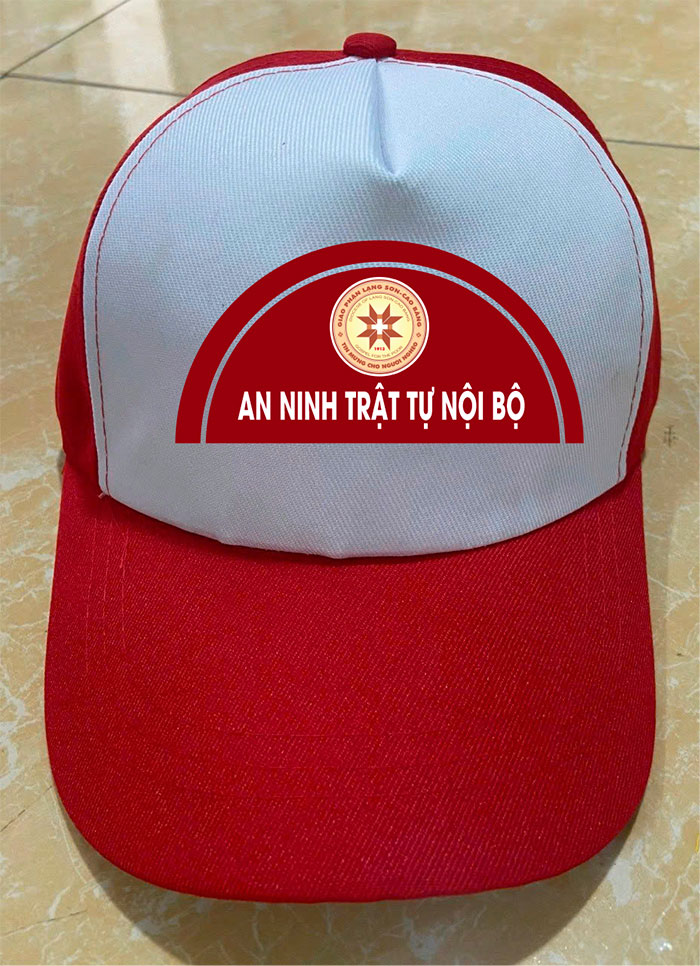 In mũ lưỡi trai Giáo phận Lạng Sơn - Cao Bằng - An ninh trật tự nội bộ | In mu luoi trai dong phuc