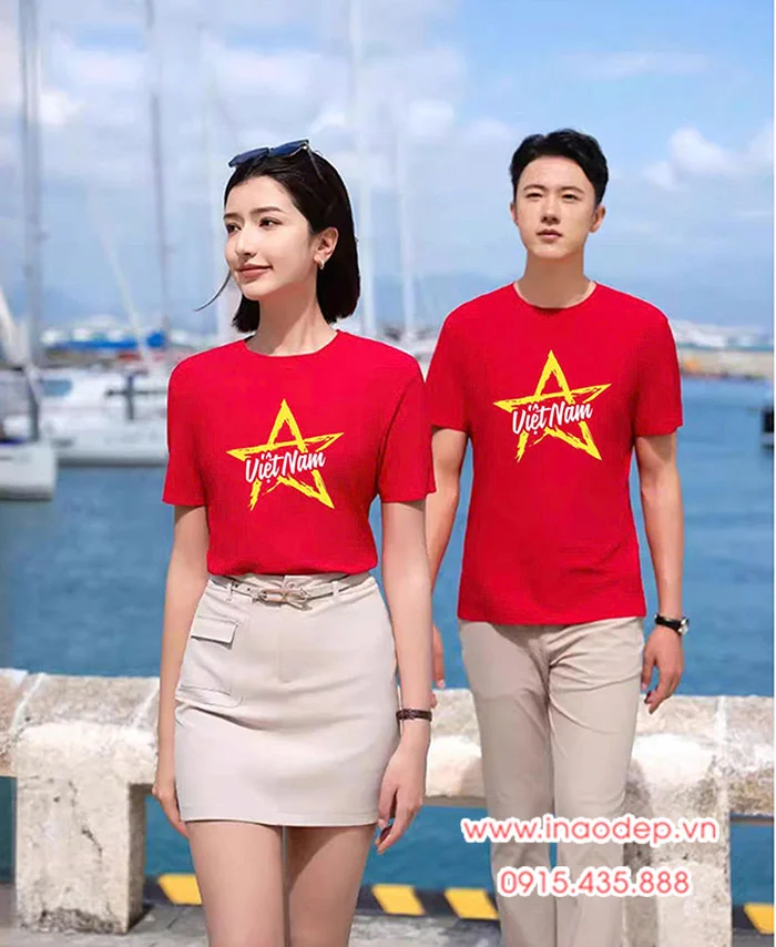 In Áo Cờ Đỏ Sao Vàng – Tự Hào Việt Nam