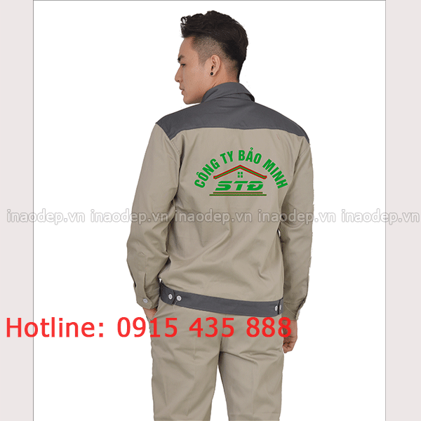 In áo bảo hộ công ty Bảo Minh
