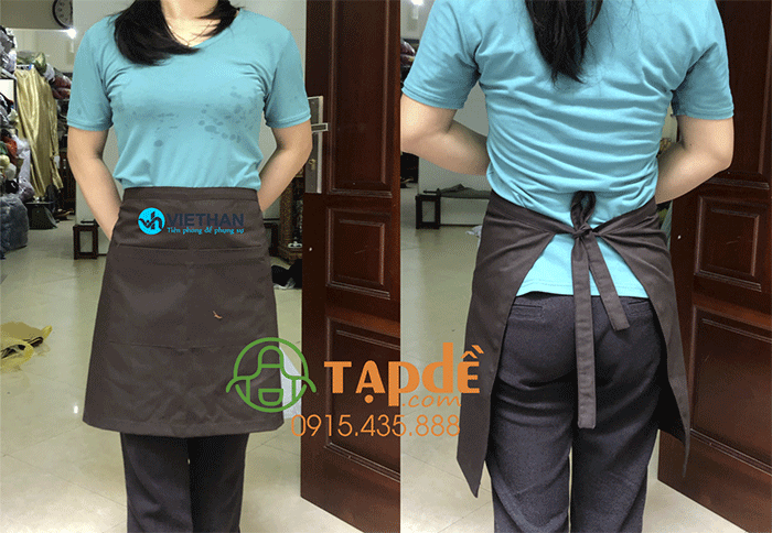 In tạp dề HT bể bơi Việt Hàn