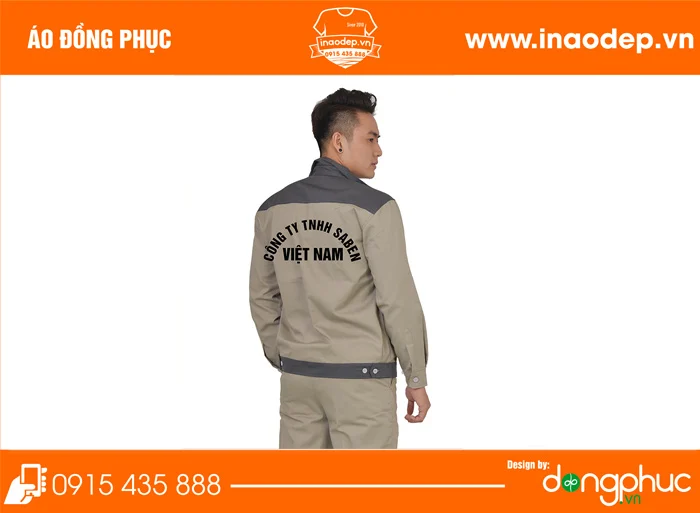 In áo bảo hộ công ty SABEN Việt Nam