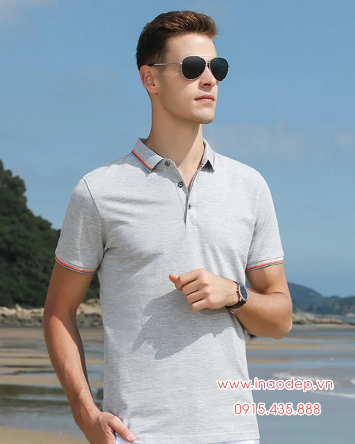Mẫu áo phông polo 04 - Hàng đặt may theo yêu cầu | Mau ao phong polo