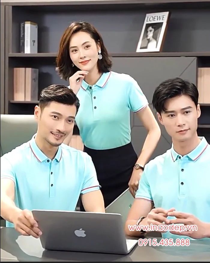 Mẫu áo phông polo 04 - Hàng đặt may theo yêu cầu | Mau ao phong polo