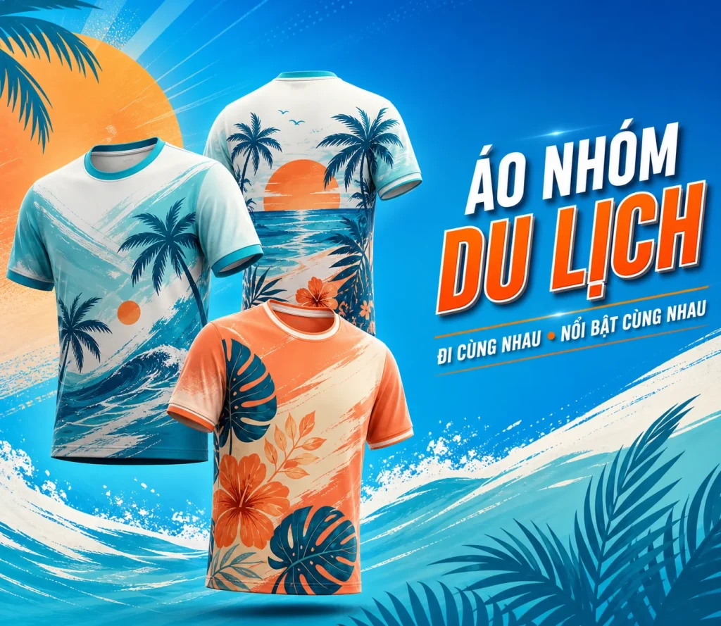 Áo nhóm du lịch