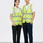 Áo Lưới phản quang màu vàng chanh