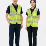 Áo Lưới phản quang màu vàng chanh