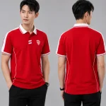 Áo Polo Đồng Phục Màu Đỏ Phối Trắng