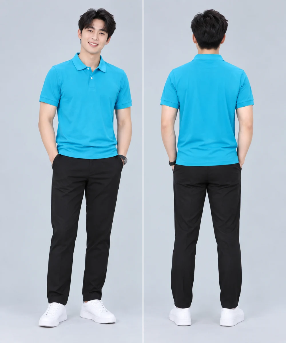 Áo Polo Đồng Phục Màu Xanh Ngọc