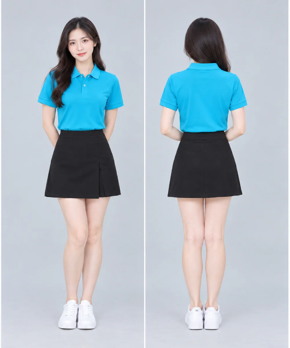 Áo Polo Đồng Phục Màu Xanh Ngọc